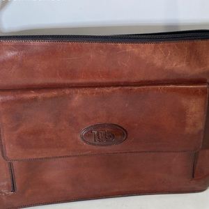Barantani Italy Vintage Leather Crossbody Bag